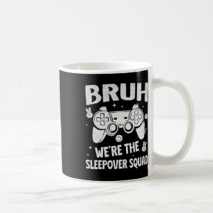 Caneca De Café Festa de Dormir de Gamer para Meninos Divertida Br