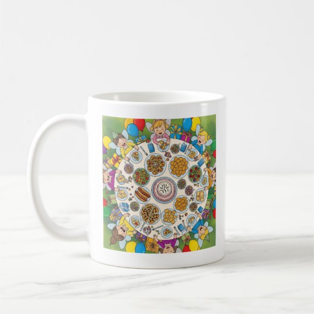 Caneca De Café Festa de Fada Fora para Crianças (Esquerda)
