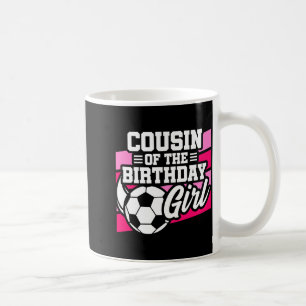 Caneca De Café Festa De Futebol De Futebol Infantil Prima Da Aniv