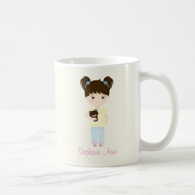 Caneca De Café Festa de Glamping para Dormir (Direita)