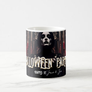 Caneca De Café Festa de Halloween – Convite Sombrio Gótico