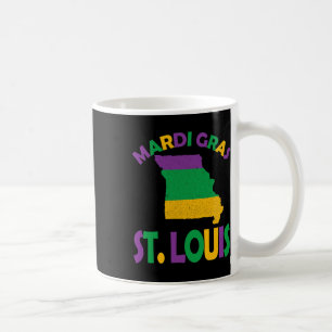 Caneca De Café Festa de Mardi Gras St. Louis Missouri