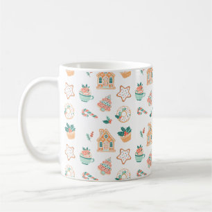 Caneca De Café Festa de Natal Caprichosa