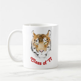 Caneca De Café Festa de Reunião da Turma de Aquarela Cabeça de Ti