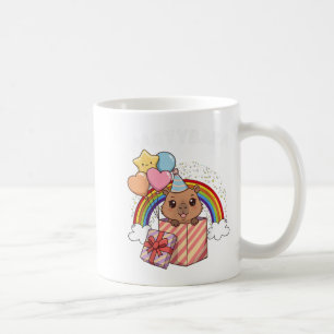 Caneca De Café Festa Divertida Capivara Capybara Feliz Aniversári