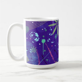 Caneca De Café Festa do Crepúsculo Roxo
