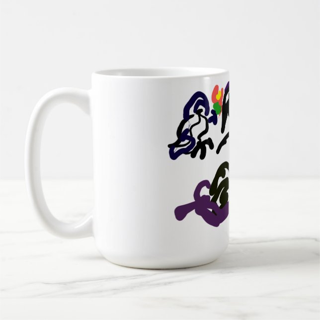 Caneca De Café Festa dos Corvos Negros (Esquerda)