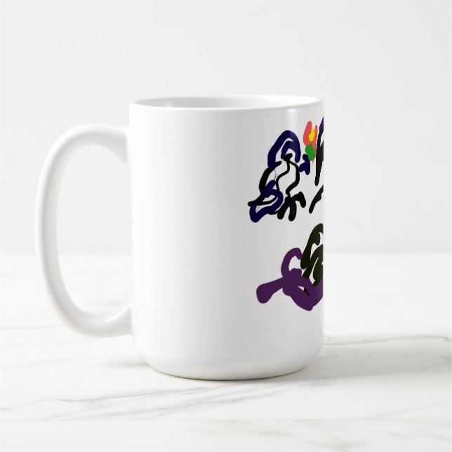 Caneca De Café Festa dos Corvos Pretos (Esquerda)