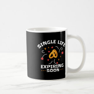 Caneca De Café Festa engraçada de solteiro Solteira Jga vida únic