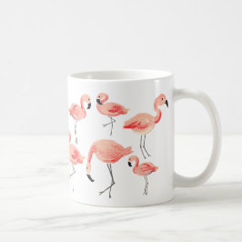 Caneca De Café Festa Flamingo