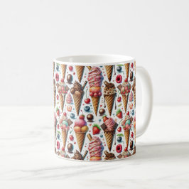 Caneca De Café Festa na Sorveteria