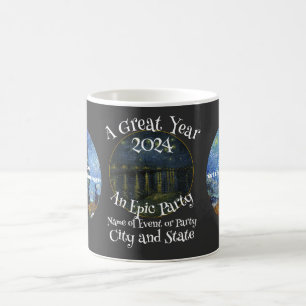 Caneca De Café Festa Um Ano Incrível Um Grupo de Jantar Épico 204