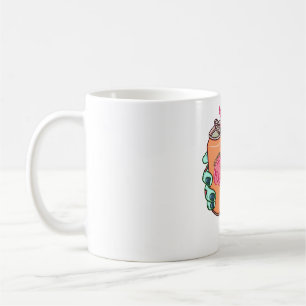 Caneca De Café Festa Zombie