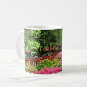 Caneca De Café Festival Azalea: Santuário Nezu, Cartão-postal do 
