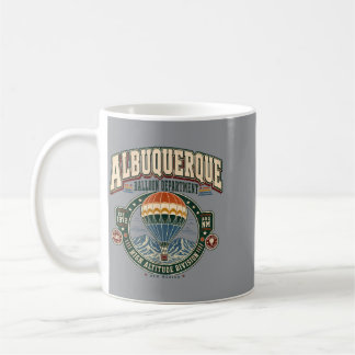 Caneca De Café Festival de Balão de Ar Quente de Albuquerque Novo