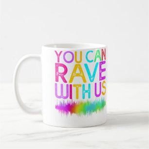 Caneca De Café Festival de Música Techno Edm Rave