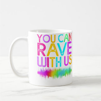 Caneca De Café Festival de Música Techno Edm Rave