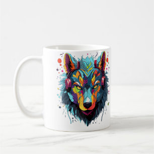 Caneca De Café Festival Eletrônico Edm Lobo Dj