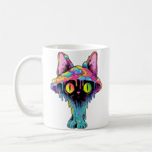 Caneca De Café Festival Psicodélico Dj Edm Festa Trippy