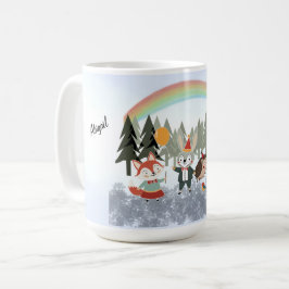 Caneca De Café Festive animals