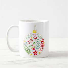 Caneca De Café Festive Christmas Ball 