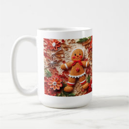 Caneca De Café Festive Christmas Gingerbread