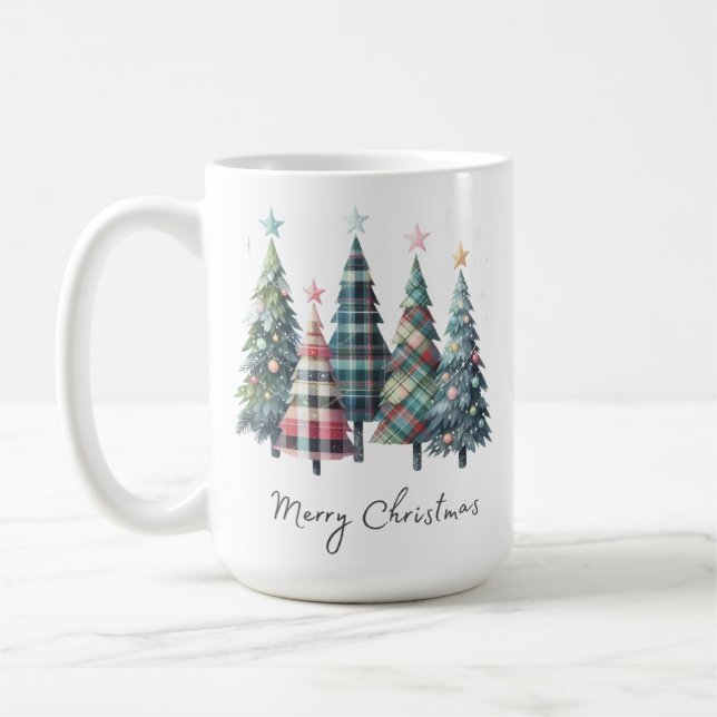 Caneca De Café Festive Christmas Mug with Santa Claus Design (Esquerda)