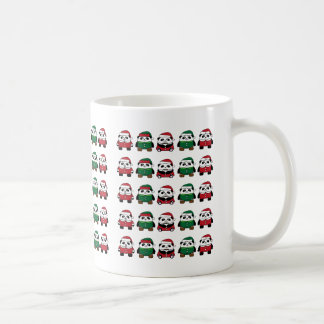 Caneca De Café Festive Christmas Pattern – Seamless Holiday Icons