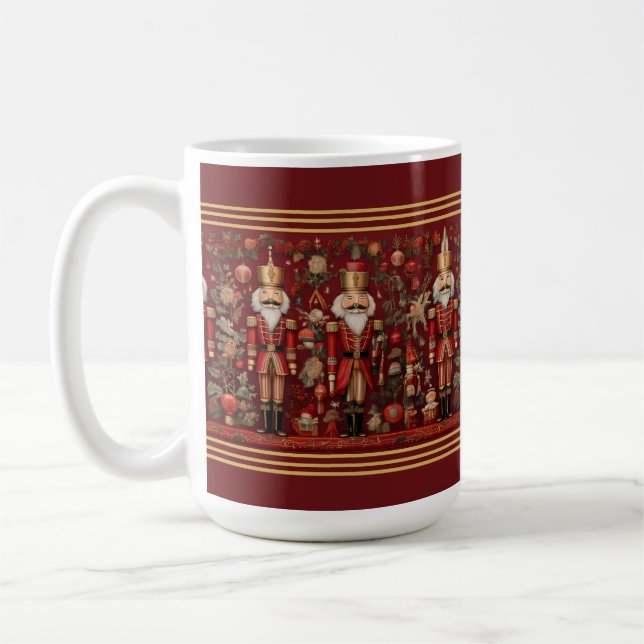 Caneca De Café Festive Nutcracker Holiday Mug (Esquerda)