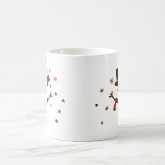 Caneca De Café Festivo Snowman Cheer