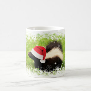 Caneca De Café Festivo Strike Skunk Natal