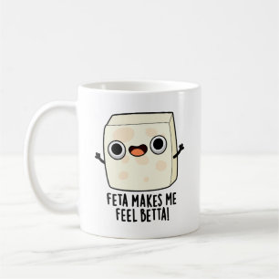 Caneca De Café Feta Me Faz Me Sentir Melhor Piada de Queijo Engra