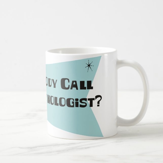 Caneca De Café Fez alguém chamada para um imunologista (Direita)