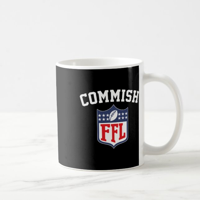 Caneca De Café Ffl Ffl Da Liga De Futebol Começo De Fantasia Engr (Direita)