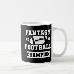 Caneca De Café FFL League Champ Winner 2022 Fantasy Football Cham