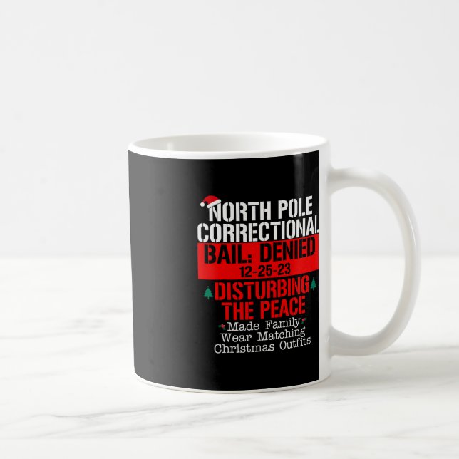 Caneca De Café Fiança Corretiva do Polo Norte Negada Perturbando  (Direita)