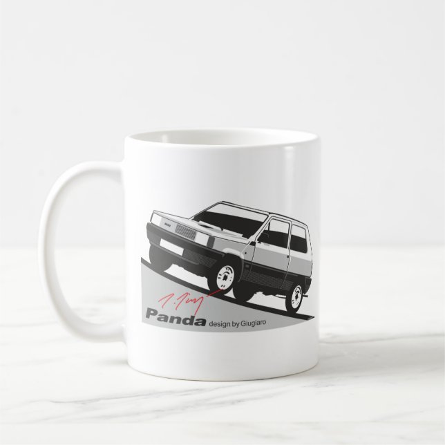 Caneca De Café Fiat Panda de Giugiaro (Esquerda)