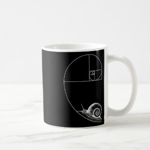 Caneca De Café Fibonacci Com Matemática De Caracol Geom Professor