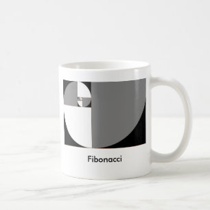 Caneca De Café fibonacci_sinistrogira, Fibonacci