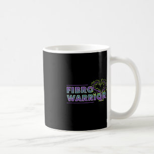 Caneca De Café Fibromialgia Sensibilização Fibro-Guerreiro Coraçã