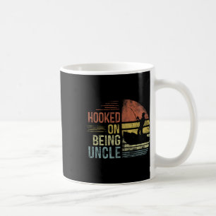 Caneca De Café Ficando viciado em ser tio pescando presentes Tio