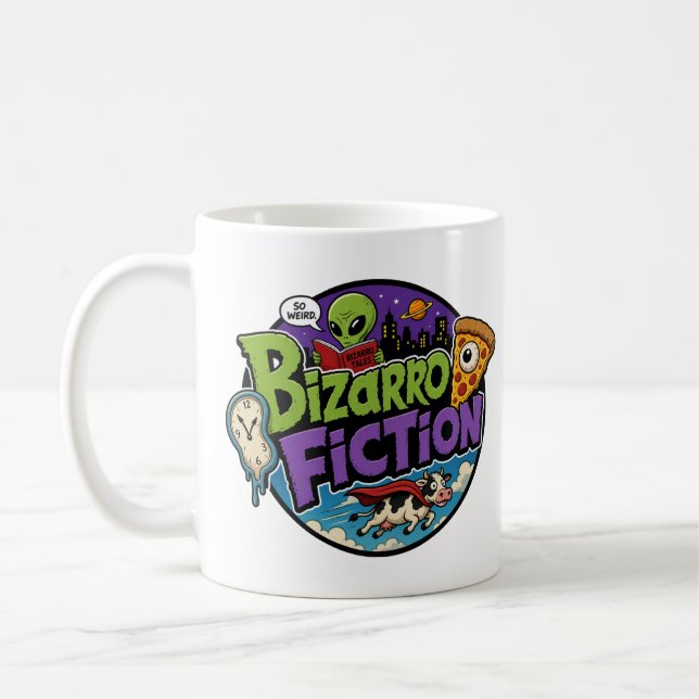 Caneca De Café ficção bizarra (Esquerda)