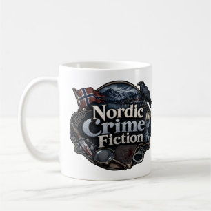 Caneca De Café Ficção Criminal Nórdica