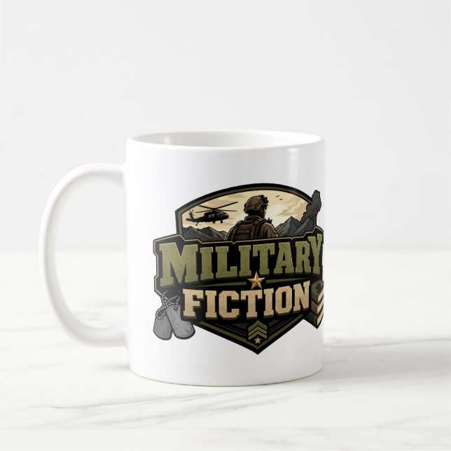 Caneca De Café Ficção Militar (Esquerda)