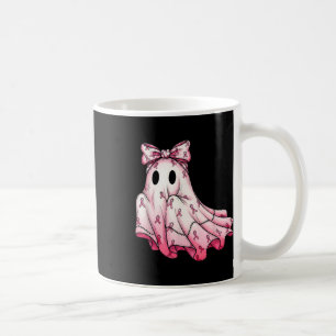 Caneca De Café Ficheiro de Ficheiro Ghost Rosa Friso Cancer Awa