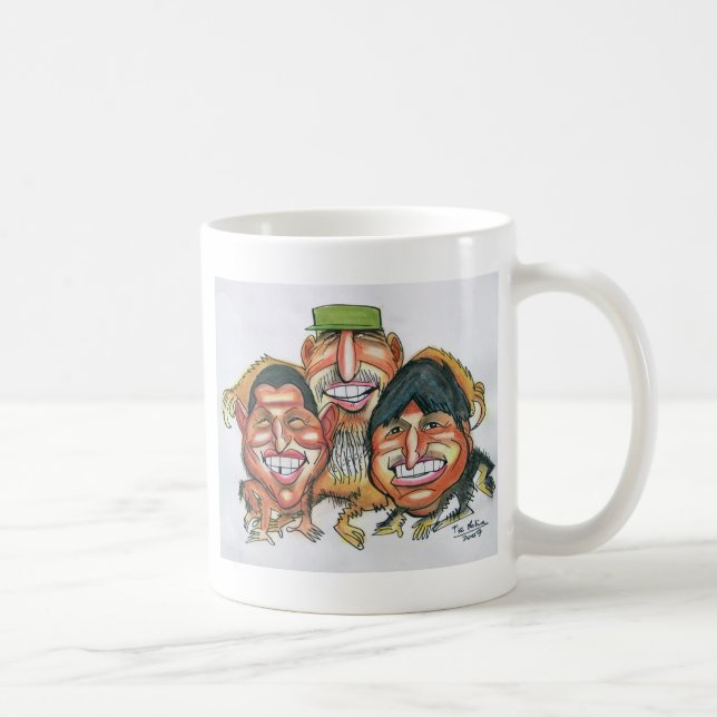 Caneca De Café Fidel Castro, Hugo Chavez, moral do evo (Direita)