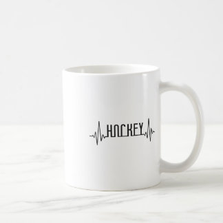 Caneca De Café Field Hockey Heartbeat Hockey _1 