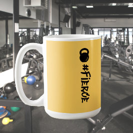 Caneca De Café #Fierce Kettlebell Mug