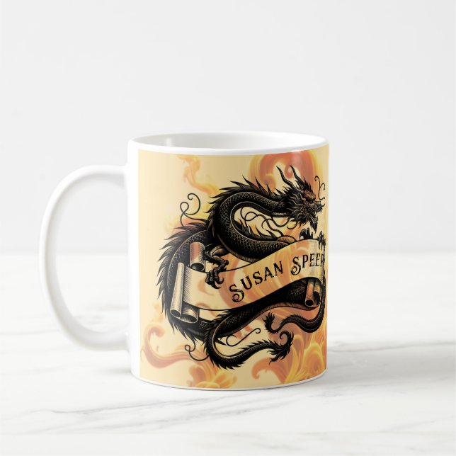 Caneca De Café Fiery Dragon Mug (Esquerda)