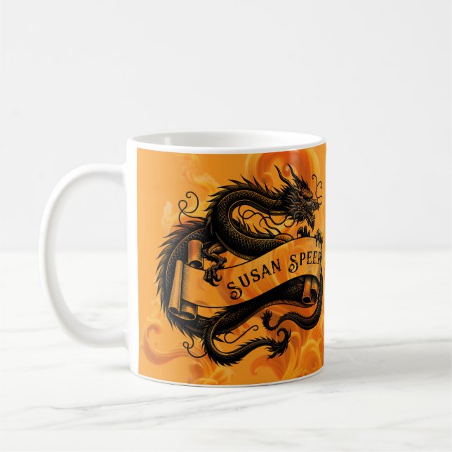 Caneca De Café Fiery Dragon Mug (Esquerda)
